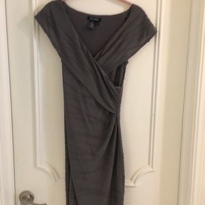 Max Edition charcoal gray dress